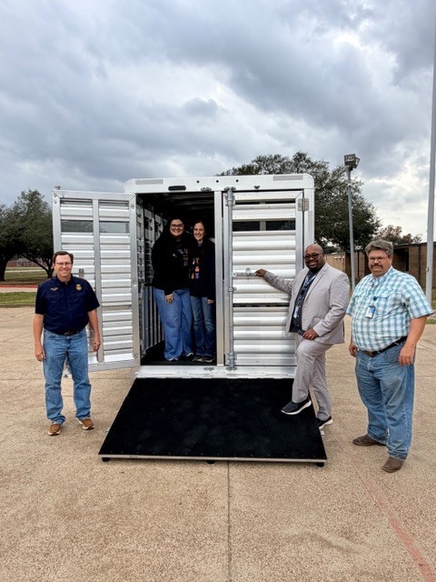 Exciting news for our AG Department...a new trailer