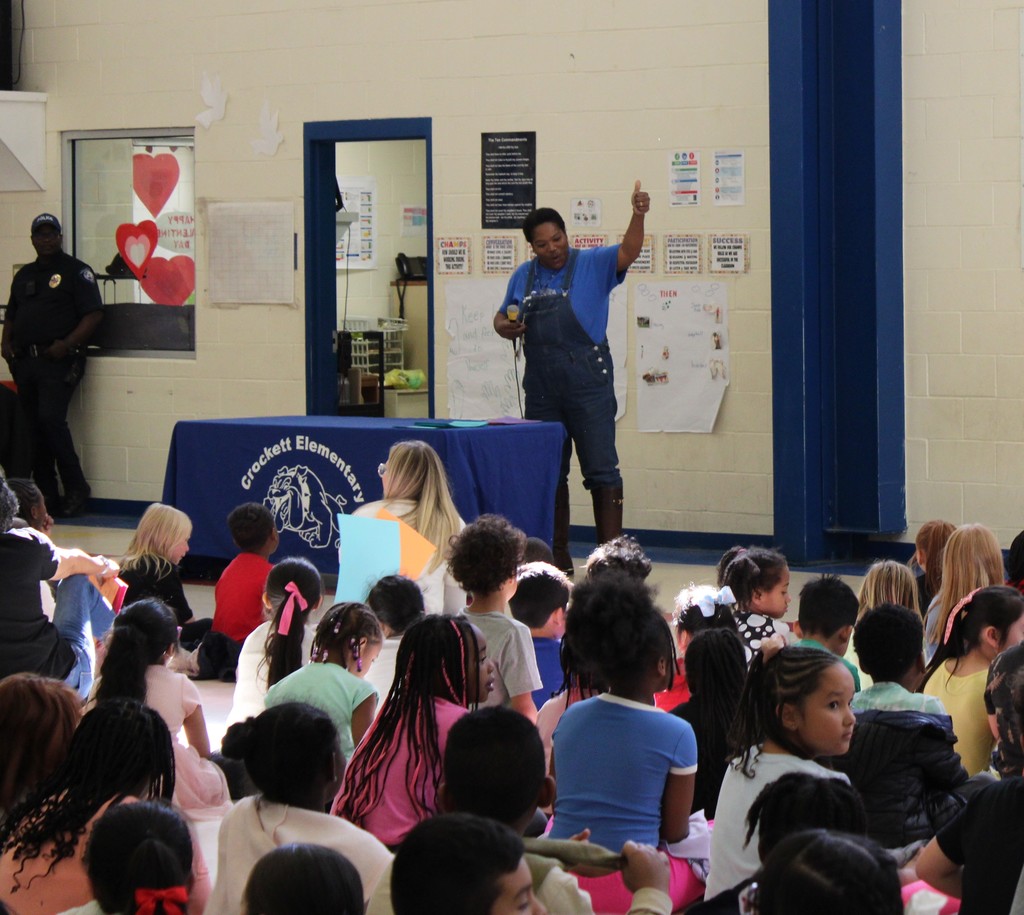 🎉 Crockett Elementary lit up the day with its 2nd 9‑Weeks Award Assembly!   Huge cheers to all the amazing students who earned awards—your hard work, bright spirits, and dedication truly shine. Keep reaching, keep growing, and keep making magic happen. ✨