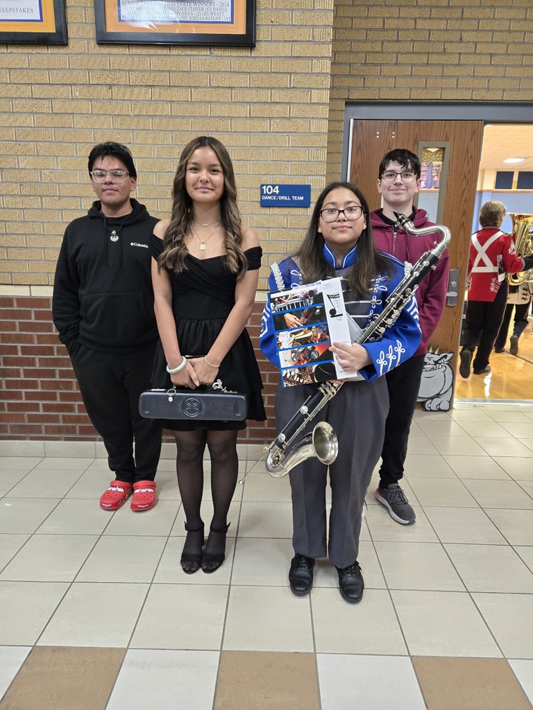 Congratulations to our Crockett High School band members, Joel Sanchez, Kylie Toch, Estrella Sosa, and Zach Martinez. These students auditioned and represented the Crockett Band at the region 21 concert and clinic on Saturday Jan 17, 2021. Joel Sanchez and Estrella Sosa ranked high enough to qualify for Area. On Jan 9th they auditioned at area placement for a seat at state. Our area encompasses the entire east side of our state. From Texarkana over to Dallas, down to the east side of Houston to Orange TX. Estrella ranked 4th chair and Joel ranked 11th chair. Not quite earning a placement high enough for the state band, but definitely a proud moment as their musical accomplishments represent their hard work and dedication as part of the Crockett Band.