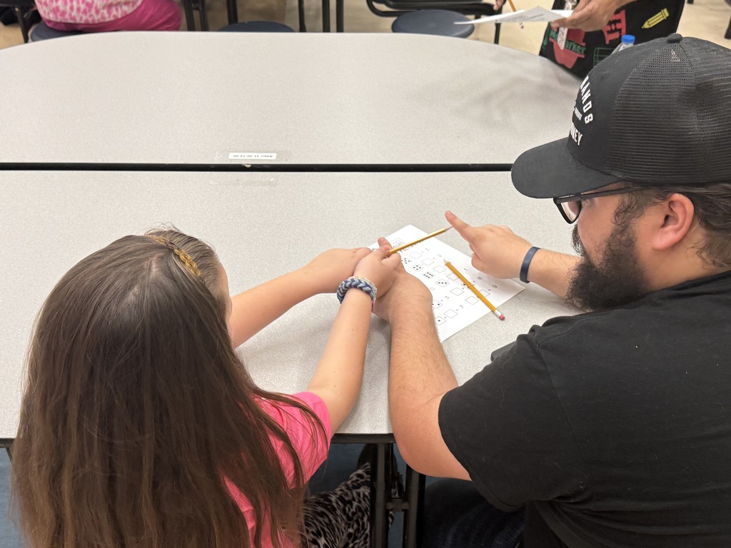 Crockett ISD’s Strong Fathers Program Elementary and Junior High Math Night was a huge success! It was great to see dads, moms, and families learning fun and practical ways to strengthen their students’ math skills at home. When families and schools work together, our students benefit in powerful ways. Thank you to everyone who participated and helped make the evening such a positive experience for our students.