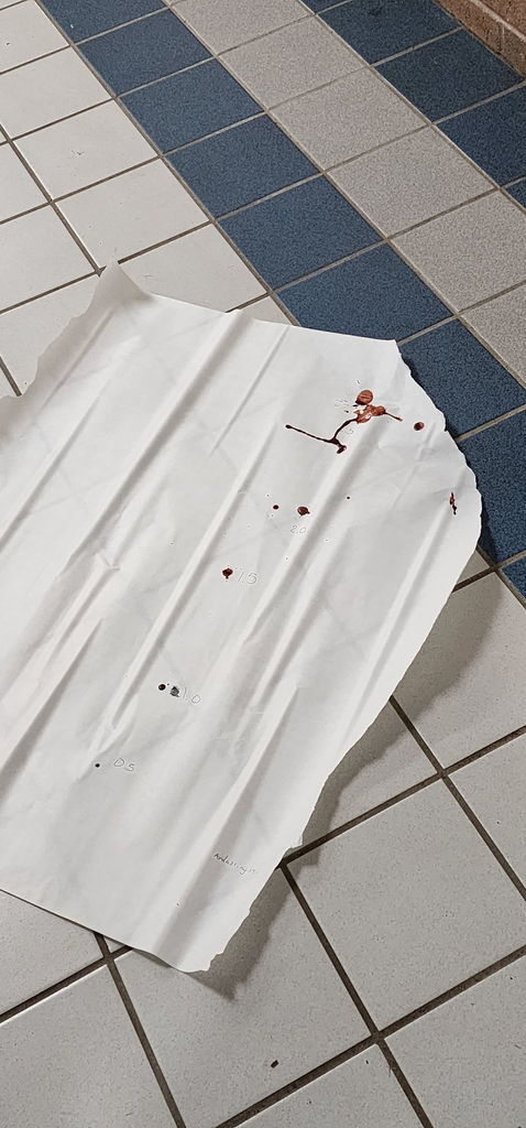 Crockett High School Forensic students rolled up their sleeves today for a hands-on lesson in blood spatter analysis. They explored how patterns form, what they reveal, and how investigators use them to piece together a story. Proud of these Bulldogs for diving into real-world forensic science with curiosity and focus.