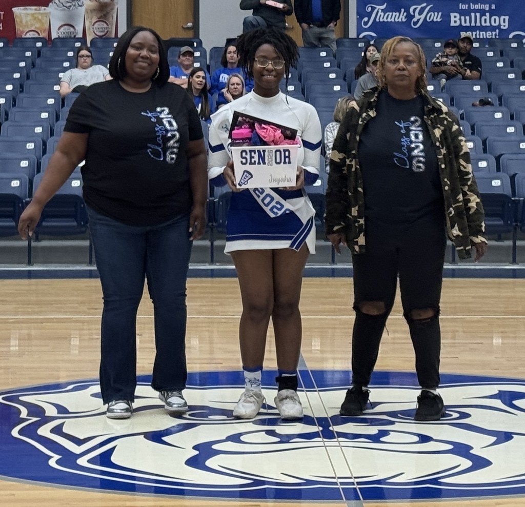 Crockett ISD proudly celebrated Senior Night as we honored our senior cheerleaders, Lady Bulldogs, and Bulldog basketball players. These students have dedicated countless hours to representing our school with pride, hard work, and Bulldog spirit, and we are grateful for the leadership and commitment they have shown both on and off the court.  Thank you to our seniors and their families for the sacrifices and support that helped make these years so special. Once a Bulldog, always a Bulldog.