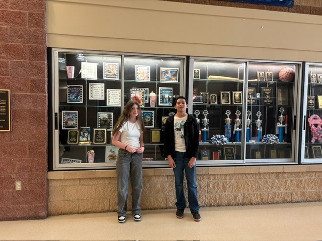 Crockett Jr. High 7th Grade Honor Roll and Perfect Attendance 