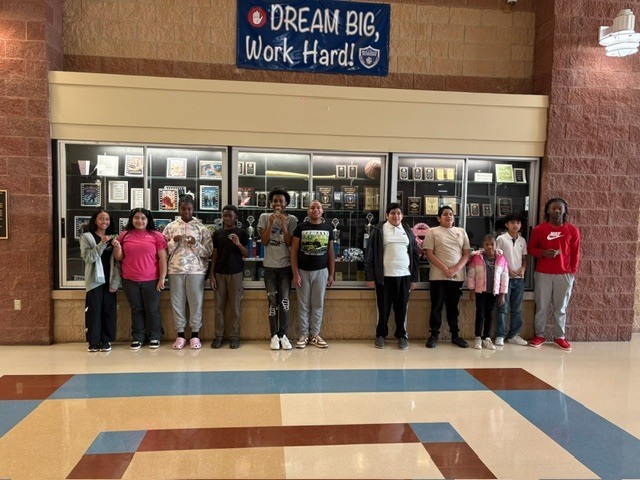 Crockett Jr. High 7th Grade Honor Roll and Perfect Attendance 