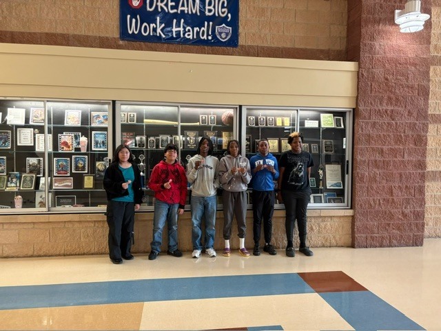 Crockett Jr. High 7th Grade Honor Roll and Perfect Attendance 