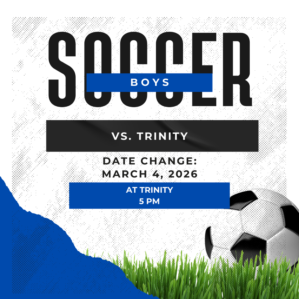 DATE CHANGE: 3/4/26 Crockett Boys & Girls Soccer are back in action! ⚽ They’ll take on Trinity at Trinity High School on March 4, 2026. Boys kick off at 5 PM, and the girls match will follow. Come out and support our Bulldogs on the road!