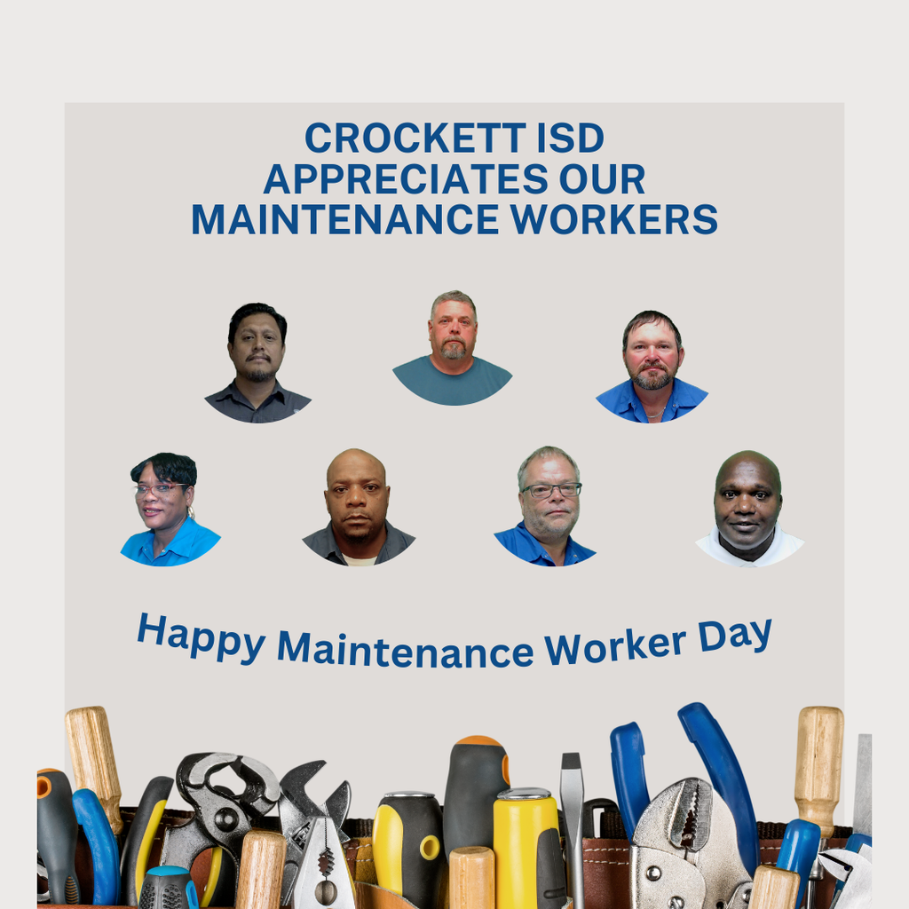 Happy Maintenance Worker Appreciation Day to our amazing maintenance team. Thank you for everything you do to keep CISD running smoothly every single day.