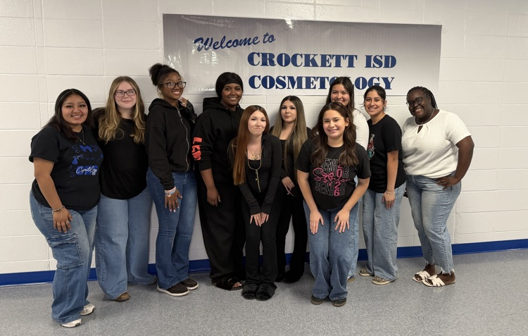 We are proud to announce that 10 of our Crockett Cosmetology seniors have successfully passed their state written exams.