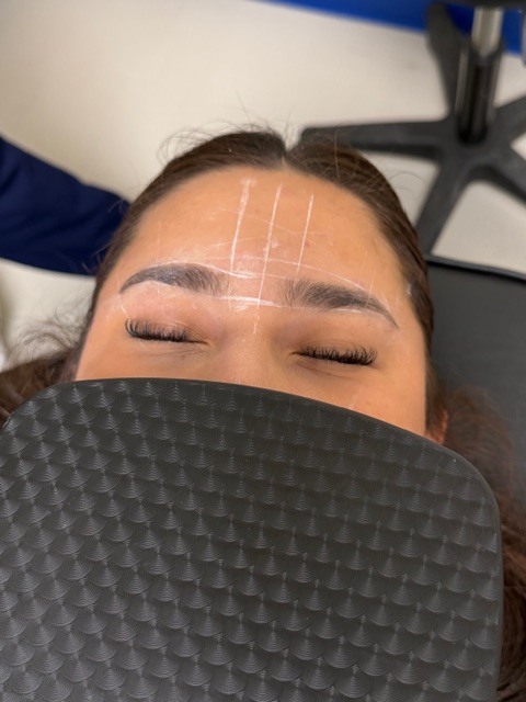 Today, our Cosmetology 1 and 2 students welcomed guest artist Kennedy Patterson, who led a hands‑on lesson in brow mapping. Such a great learning experience.