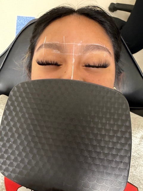 Today, our Cosmetology 1 and 2 students welcomed guest artist Kennedy Patterson, who led a hands‑on lesson in brow mapping. Such a great learning experience.