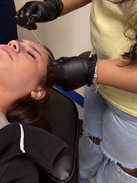 Today, our Cosmetology 1 and 2 students welcomed guest artist Kennedy Patterson, who led a hands‑on lesson in brow mapping. Such a great learning experience.