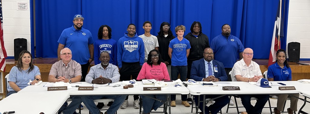 Congratulations to all our students who were recognized by the Crockett ISD Board at last night’s meeting. Your hard work, leadership, and dedication continue to make us proud.