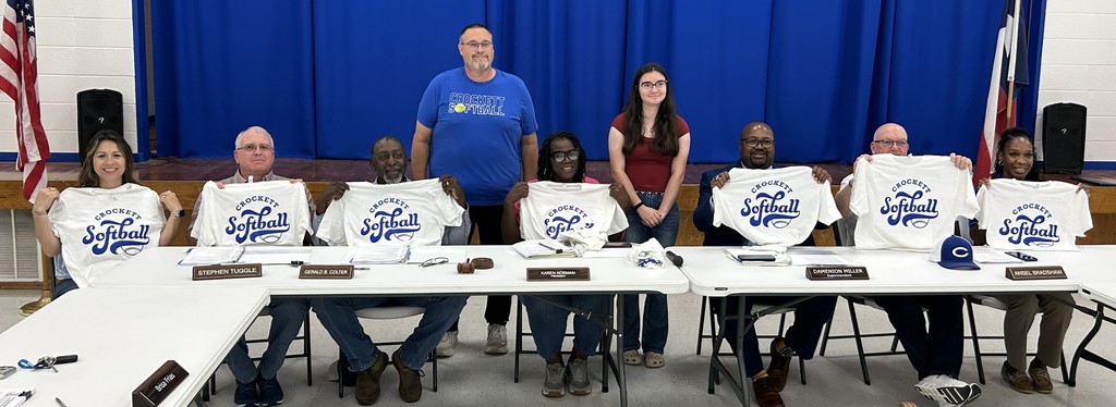 Congratulations to all our students who were recognized by the Crockett ISD Board at last night’s meeting. Your hard work, leadership, and dedication continue to make us proud.