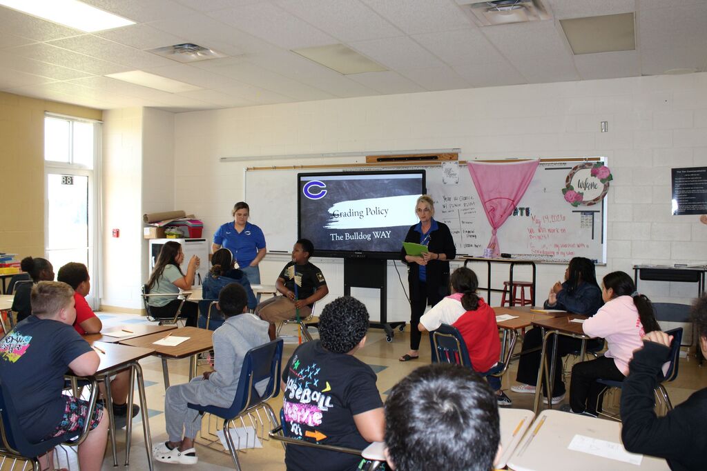 Crockett 5th graders stopped by Crockett Jr. High today to get a first look at life as future 6th graders. Big smiles, big energy, and an even bigger year ahead.
