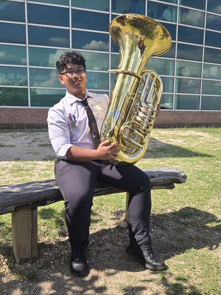 Big congratulations to Jonathan Pare on earning a Silver Medal at the Texas State Solo and Ensemble Contest in Austin! 🥈