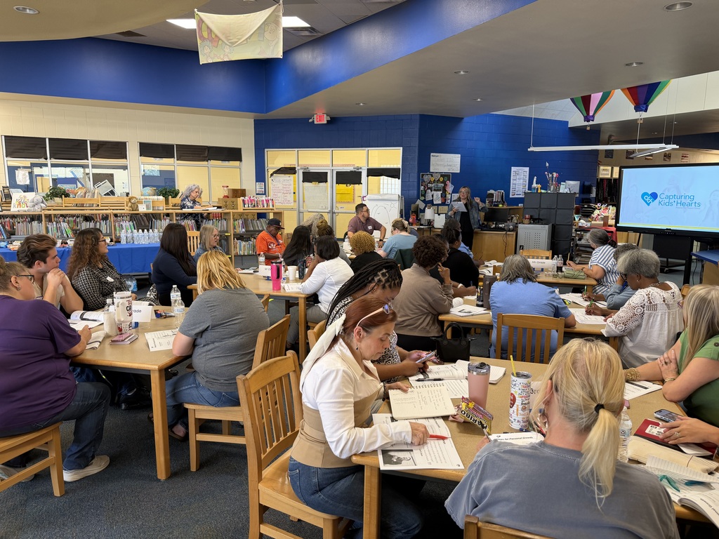 An amazing first day of training for our Crockett Elementary School teachers! These amazing, dedicated teachers volunteered to join this amazing journey to “Capturing Kids’ Hearts”! 