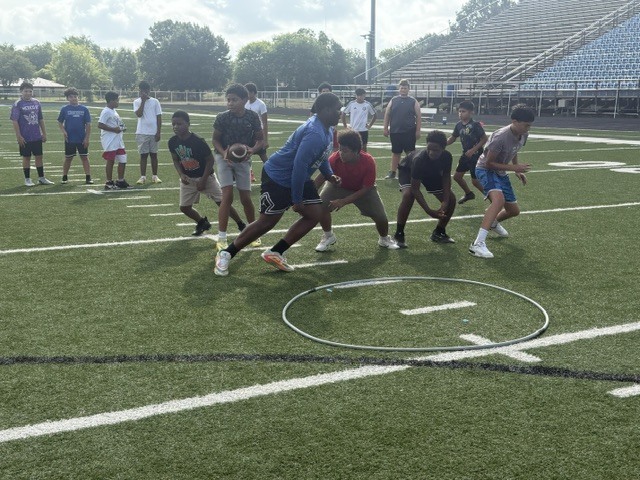 Last day of Football Camp!