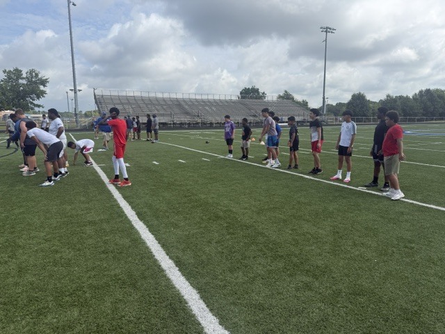 Last day of Football Camp!