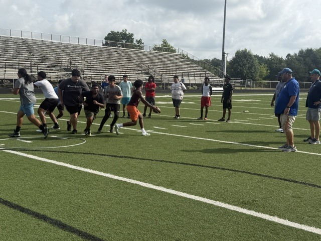 Last day of Football Camp!