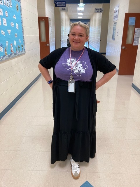 Crockett Jr. High went all‑in for College Day!   Staff brought the spirit and the smiles, rocking gear from their favorite colleges and filling the campus with pride, color, and future‑focused energy.