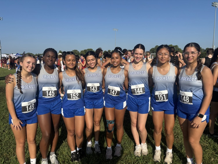 Huge congratulations to Crockett Cross Country for an incredible showing at the Huntsville Invitational today! Every single one of our athletes crushed it and set a brand-new Personal Record (PR). Your hard work is paying off