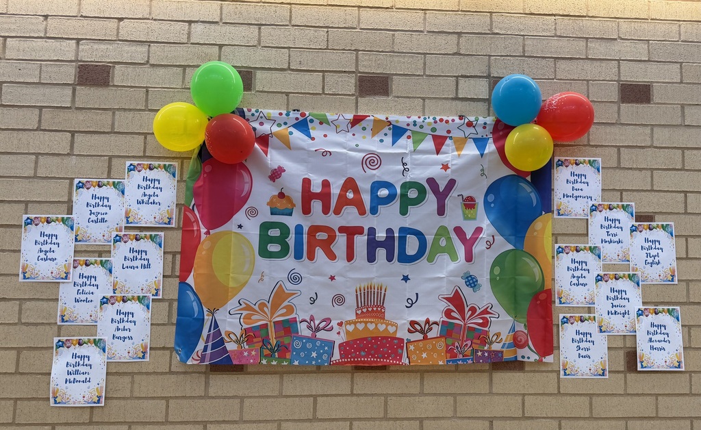 🎉🍎 CROCKETT ELEMENTARY — SEPTEMBER BIRTHDAYS! 🍎🎉   Sending a BIG Bulldog Happy Birthday to our amazing Crockett Elementary teachers celebrating this month! We hope your day is filled with joy, laughter, and all the good things you deserve. 💙