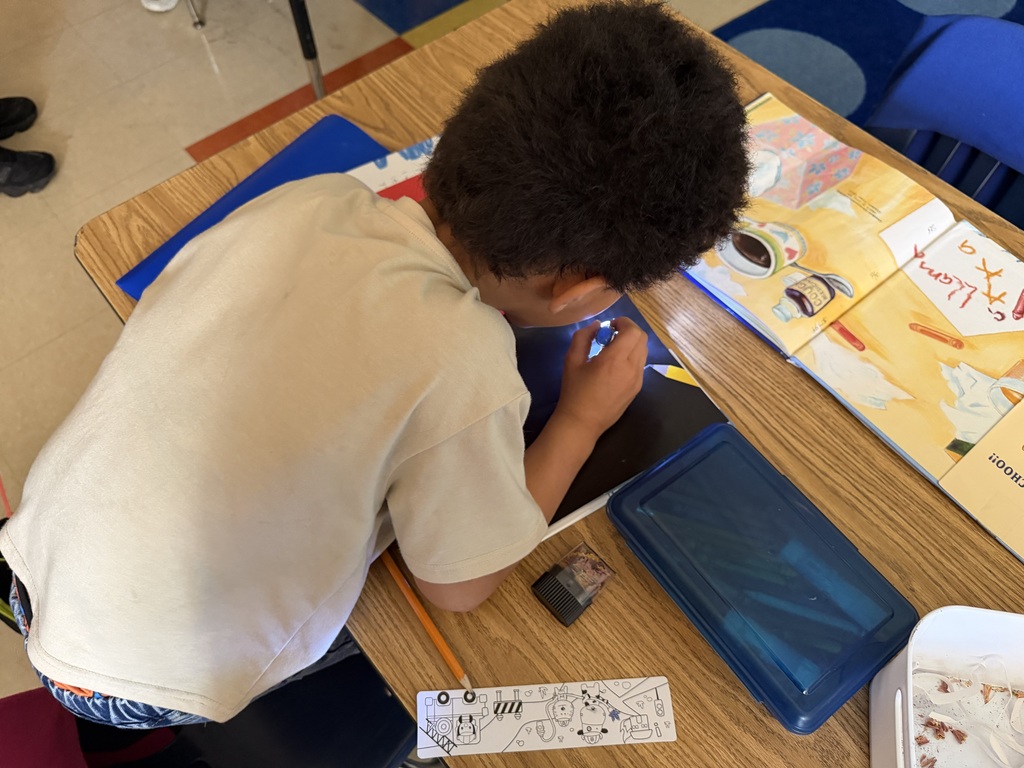 📚💙 NATIONAL READING DAY FUN AT CROCKETT ELEMENTARY! 💙📚  Yesterday was National Reading Day, and our Bulldogs celebrated by diving into their favorite stories and discovering new ones. We wrapped up the day with a campus‑wide dark‑out flashlight reading — the perfect cozy ending to a day full of imagination and adventure.