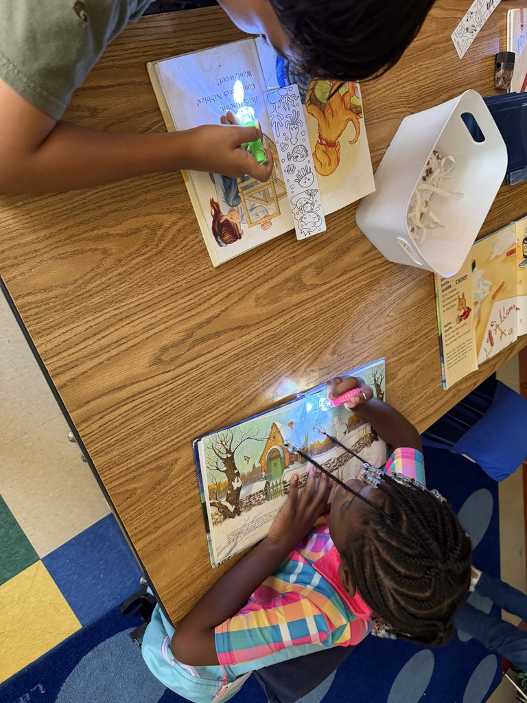 📚💙 NATIONAL READING DAY FUN AT CROCKETT ELEMENTARY! 💙📚  Yesterday was National Reading Day, and our Bulldogs celebrated by diving into their favorite stories and discovering new ones. We wrapped up the day with a campus‑wide dark‑out flashlight reading — the perfect cozy ending to a day full of imagination and adventure.