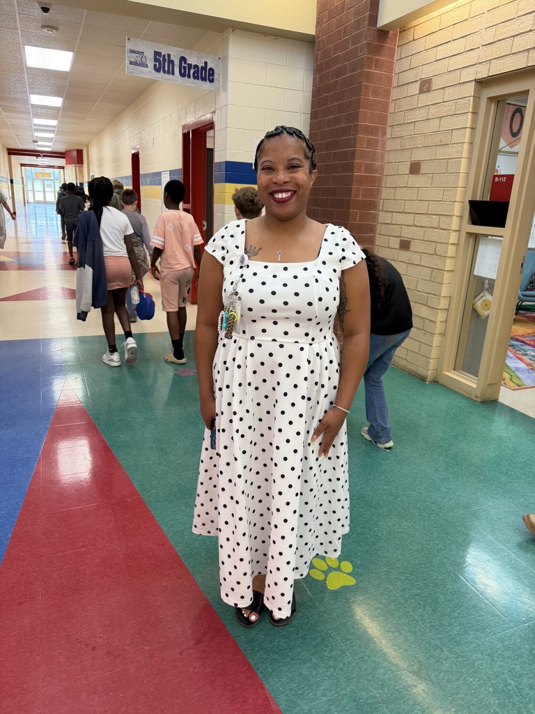 Crockett Elementary is celebrating Dot Day!   Our staff joined in on the fun with activities that highlight creativity, collaboration, and courage. Inspired by the story “Dot!”, Dot Day reminds us all to be brave enough to leave your mark.