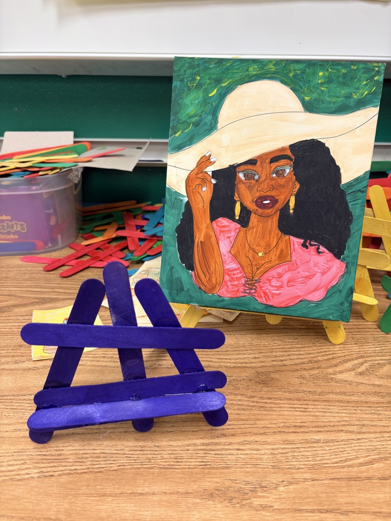 Shoutout to Ms. Scott at Crockett Elementary!   She brings creativity and joy to our students every day, and it shows in this beautiful artwork. Art supports social, emotional, and academic growth—and Ms. Scott helps make that happen on our campus.  Thank you for inspiring our Bulldogs, Ms. Scott!