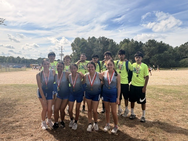 Proud to announce the results from today's Cross Country meet! Our Crockett athletes put on an outstanding performance. The JV Boys took home 1st place as a team, with Jared Cruz (4th), Gabriel Suarez (8th), Jamie Reymundo (11th), Jesus Cruz (12th), and Alexander Ledesma (15th) all placing in the top 15 to earn medals. The Varsity Boys tied for 2nd place as a team. The top 15 runners medaled, led by Jaden Quintero in 5th (17:57) and Victor Cruz in 9th (18:14). The JV Girls secured 2nd place as a team, with top 15 medal finishes from Christel Gomez (6th), Bridget Loredo (7th), Kylie Toch (10th), and Alicia Benavides (13th). Rounding out a great day, the Varsity Girls ran phenomenal races, with every single runner hitting a new Personal Record (PR)! Congratulations to all of our runners and coaches on a fantastic meet!