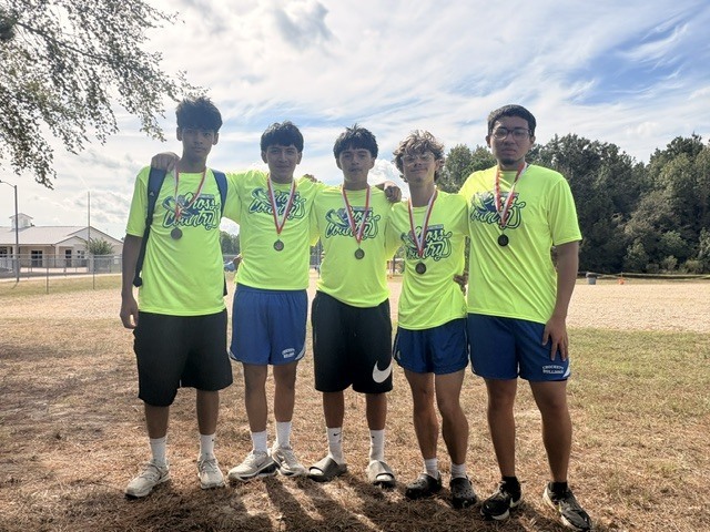 Proud to announce the results from today's Cross Country meet! Our Crockett athletes put on an outstanding performance. The JV Boys took home 1st place as a team, with Jared Cruz (4th), Gabriel Suarez (8th), Jamie Reymundo (11th), Jesus Cruz (12th), and Alexander Ledesma (15th) all placing in the top 15 to earn medals. The Varsity Boys tied for 2nd place as a team. The top 15 runners medaled, led by Jaden Quintero in 5th (17:57) and Victor Cruz in 9th (18:14). The JV Girls secured 2nd place as a team, with top 15 medal finishes from Christel Gomez (6th), Bridget Loredo (7th), Kylie Toch (10th), and Alicia Benavides (13th). Rounding out a great day, the Varsity Girls ran phenomenal races, with every single runner hitting a new Personal Record (PR)! Congratulations to all of our runners and coaches on a fantastic meet!