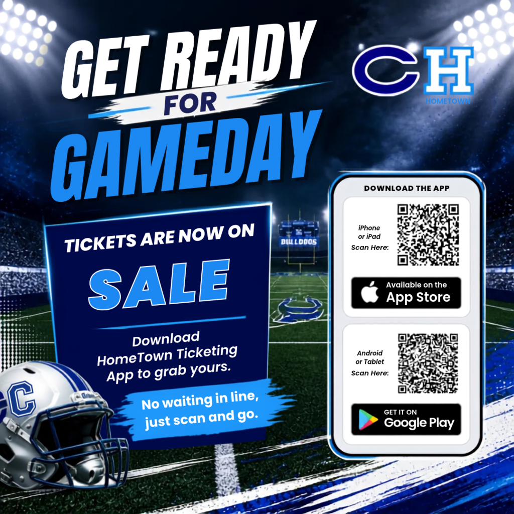 Don't forget to purchase your Homecoming game tickets online ahead of time for faster entry! 🏈🎟️