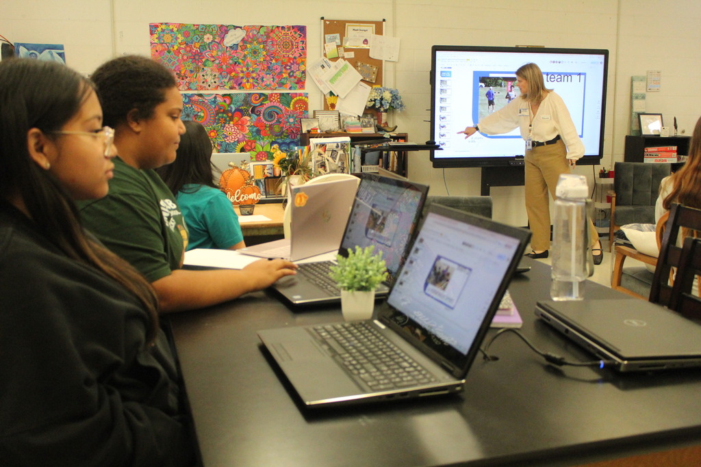 Our Crockett High School Yearbook staff enjoyed a visit from our Walsworth Yearbooks Advisor, Alicia Merrifield, in Mrs. Drake's classroom yesterday afternoon!  Alicia worked with students to strengthen their caption-writing skills, focusing on how the right words can bring a photograph to life.  This year, our staff is working hard to take our yearbook to the next level, not only through stronger photography, but also through meaningful storytelling that captures the moments, people, and memories that make our school year special.  After all, a great yearbook doesn't just show what happened, it tells a story worth remembering. 
