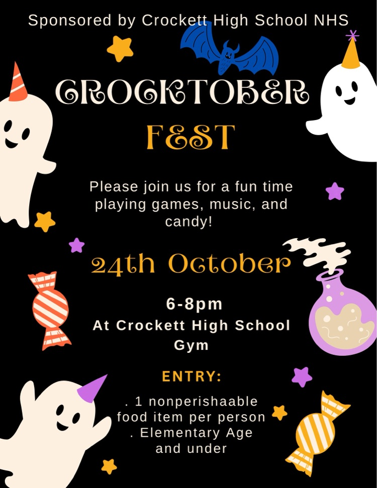 crocktober fest October 24, 2026 at 6pm 