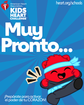 🫀 ¡Algo GRANDE llega a Crockett Early Childhood! ¡Prepárense para activar su «PODER DEL CORAZÓN» con el programa Kids Heart Challenge! Los estudiantes aprenderán habilidades para salvar vidas, celebrarán hábitos saludables y ayudarán a marcar la diferencia en favor de los corazones en todas partes. ¡Empiecen a cuidar su salud cardiovascular AQUÍ!💙❤️