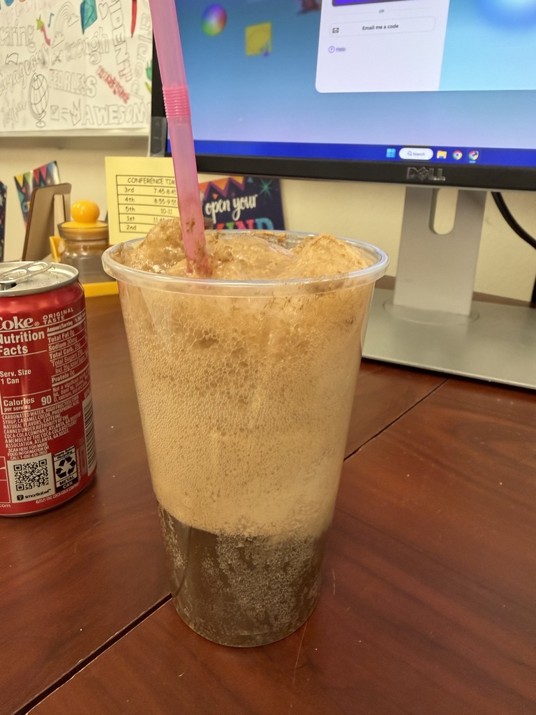 On Wednesday, Crockett Elementary celebrated 50’s Day! The staff enjoyed delicious Coke floats to mark the milestone. A big thank you to Mrs. McDonald and the Leadership Team for sponsoring this sweet treat!