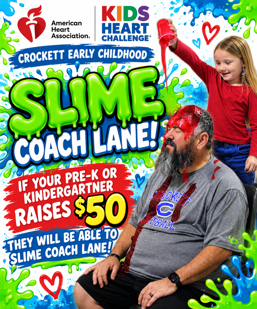 Coach Lane being slimed from the kids that raised over $50