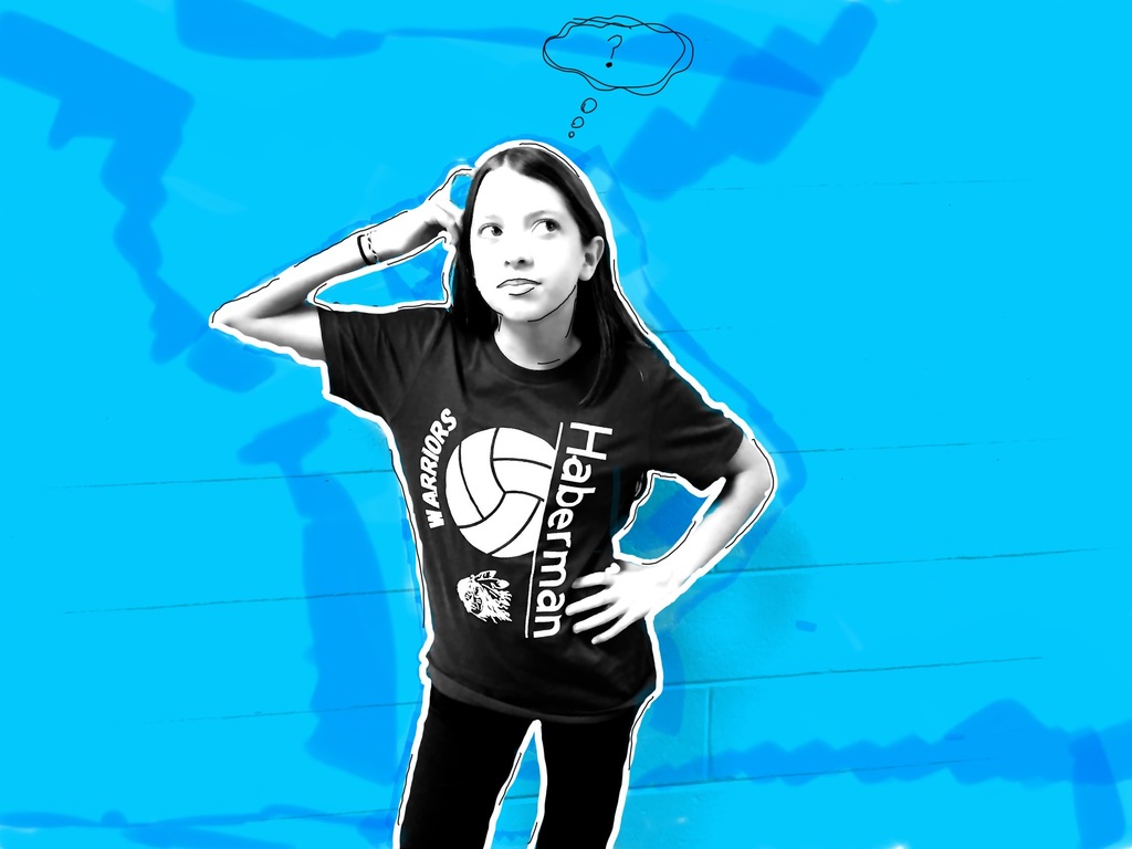 Pop art example created by iTech 7 student.
