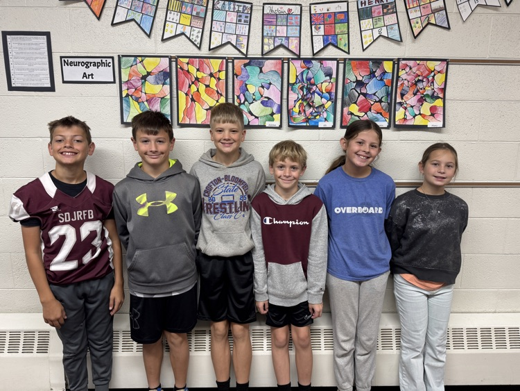 Q1 perfect attendance students