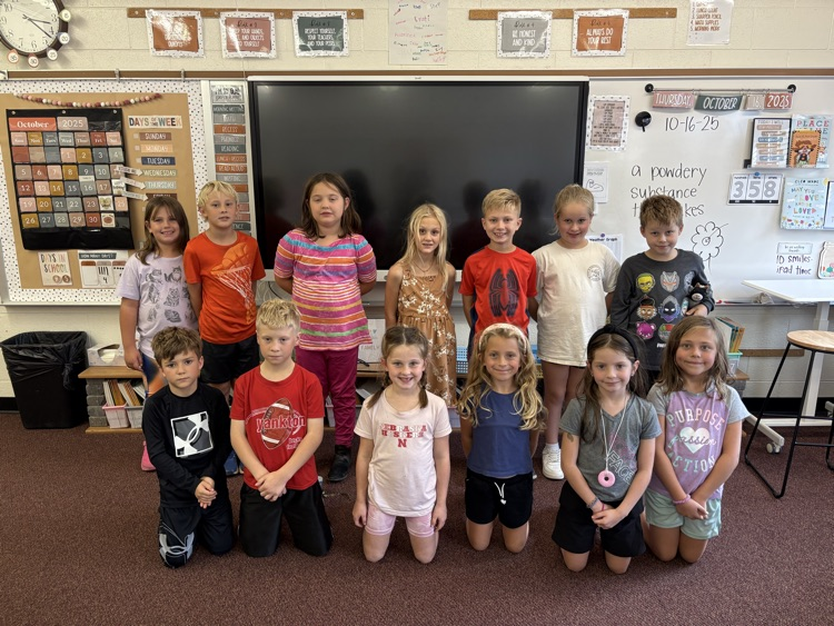Q1 perfect attendance students