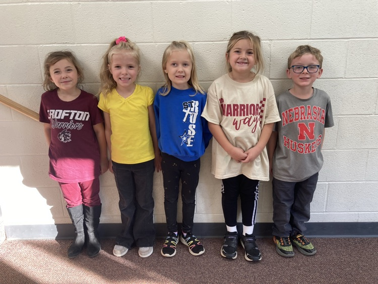 Q1 perfect attendance students