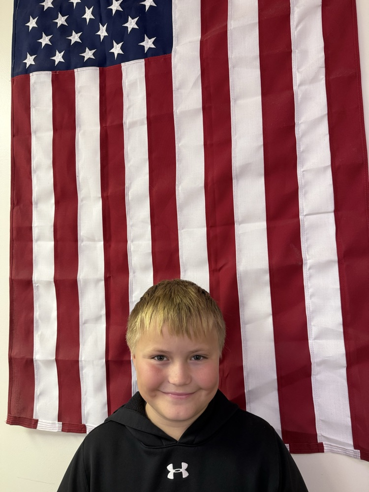 boy passed the banner