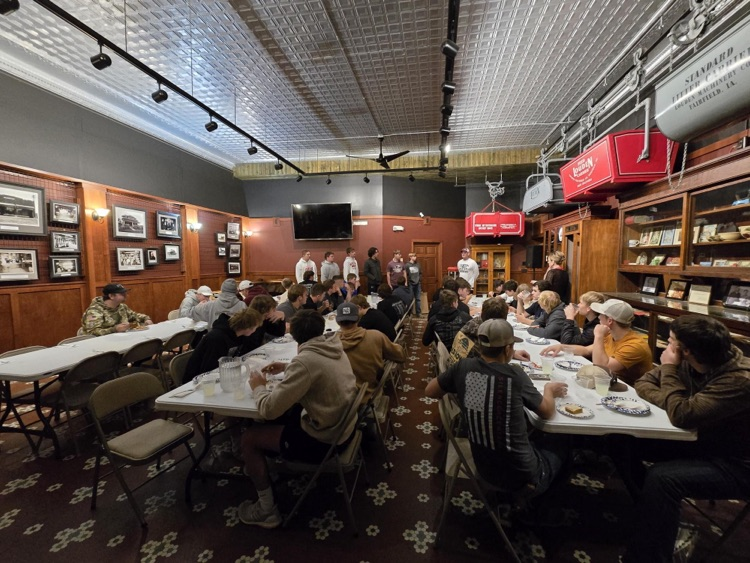 Picture of senior football players