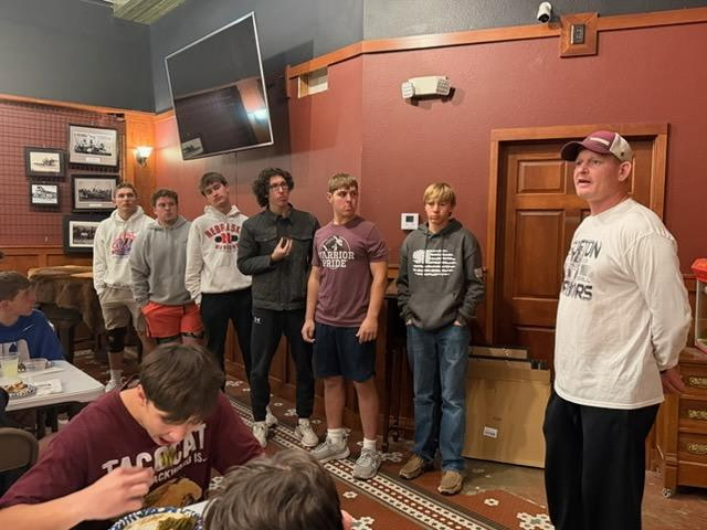 Picture of senior football players