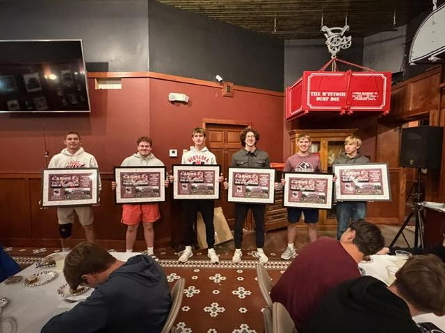 Picture of senior football players