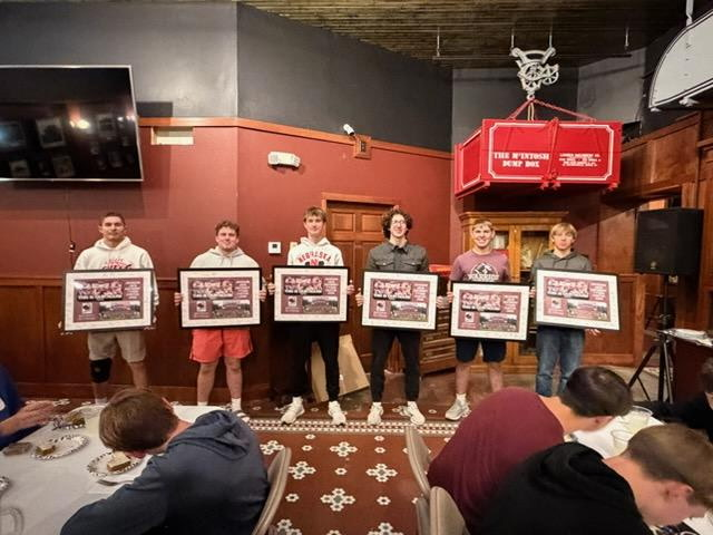 Picture of senior football players