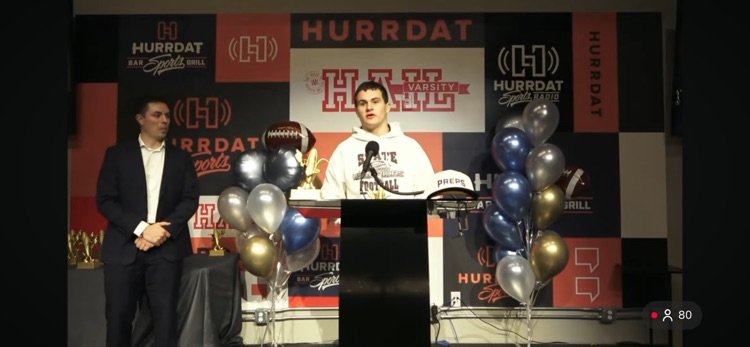 Tyson accepted his award.