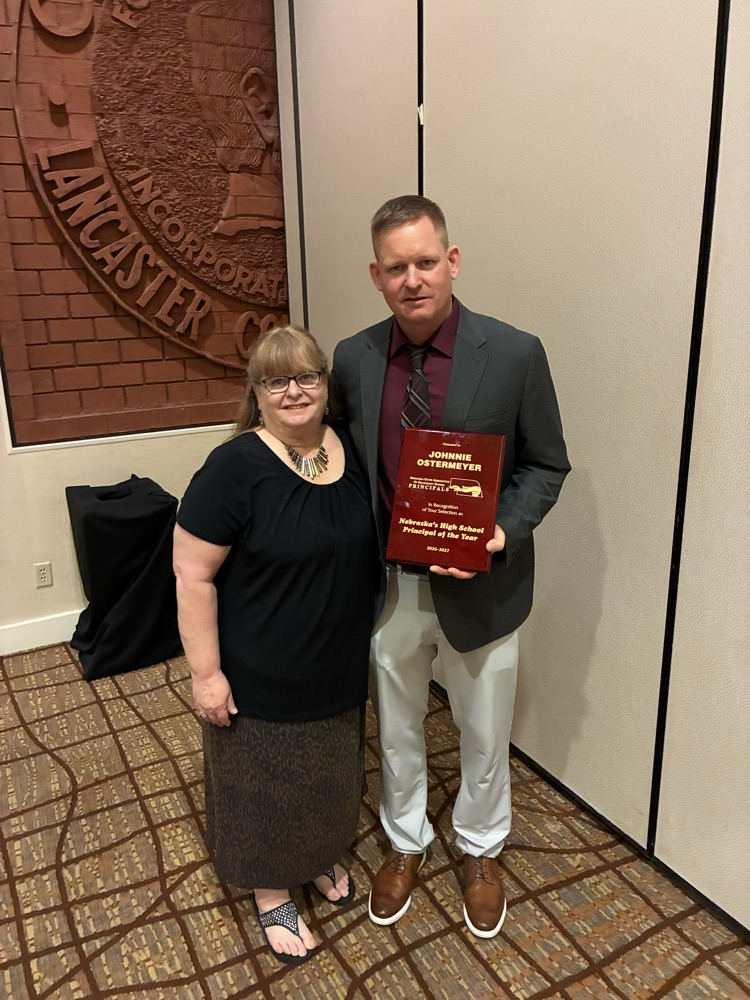 Mr Ostermeyer and Mary, his mom