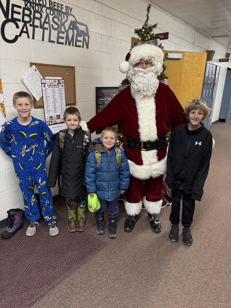Dvorak fam with Santa